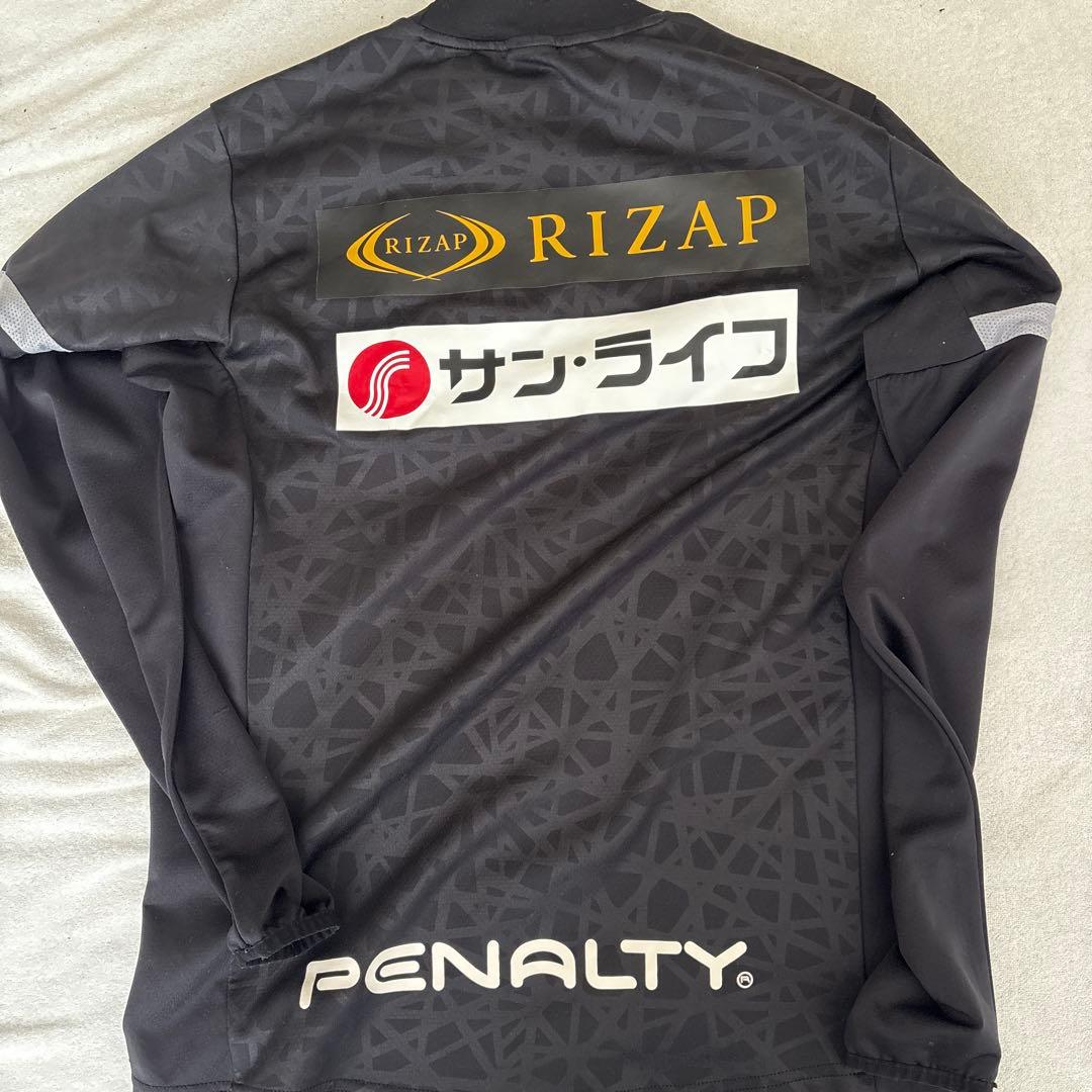 湘南ベルマーレ　Penalty 黒ジャージ スタッフ着用ウェア　上下