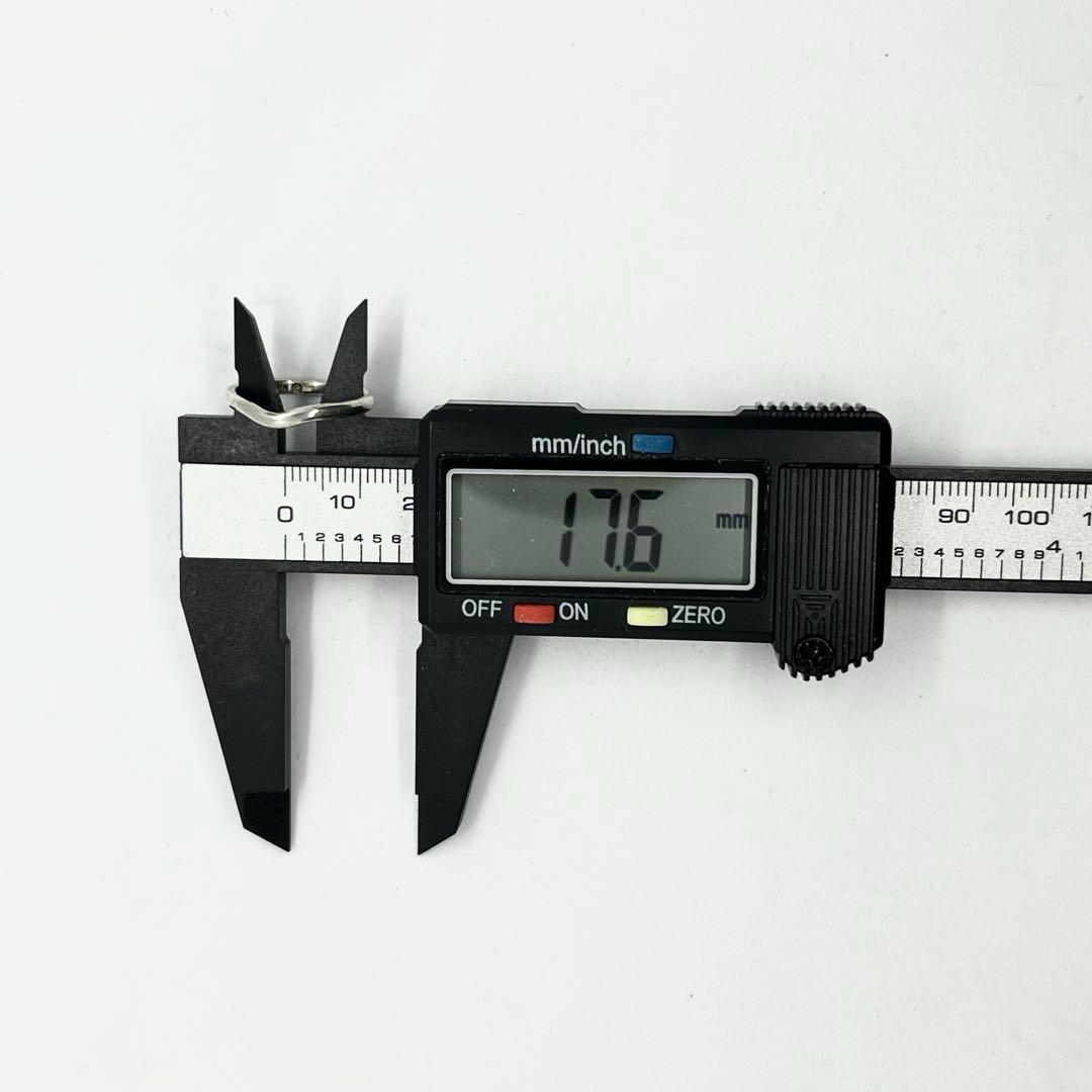 ティファニー❤️カーブドリング 12号 シルバー 箱付き シンプル 重ね付け 上品