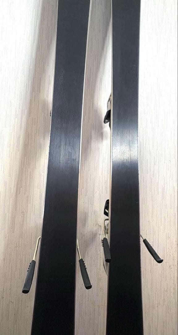 OLIN スキー板　ストックセット160cm グレー×白 chackymade