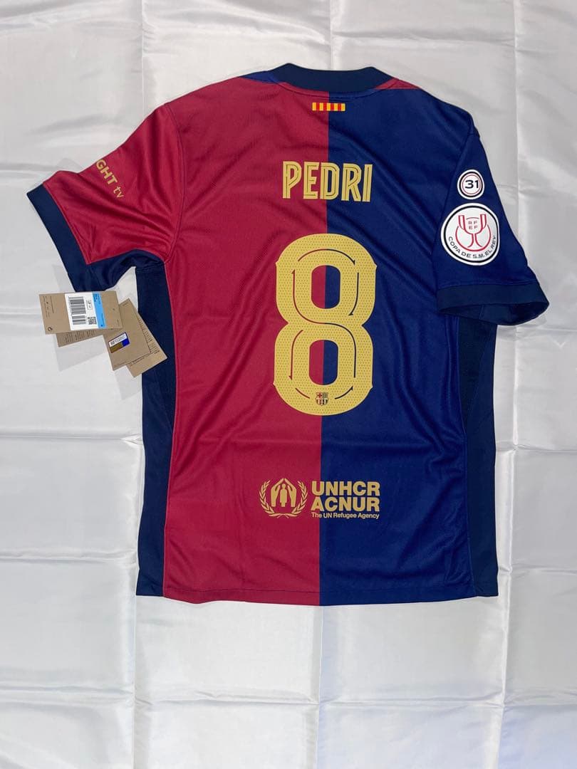 ペドリ　バルセロナ24/25ホーム　背番号8 正規品