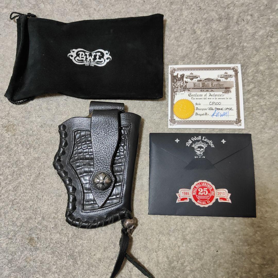 BWL スマホ　たばこホルダーケース　ビルウォールレザー