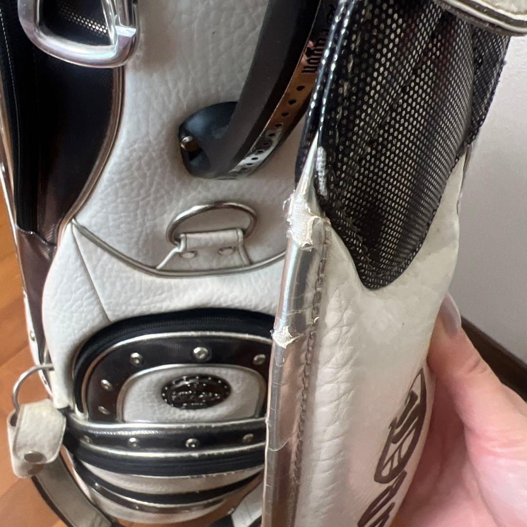 ダンスウィズドラゴン キャディバッグ ホワイト