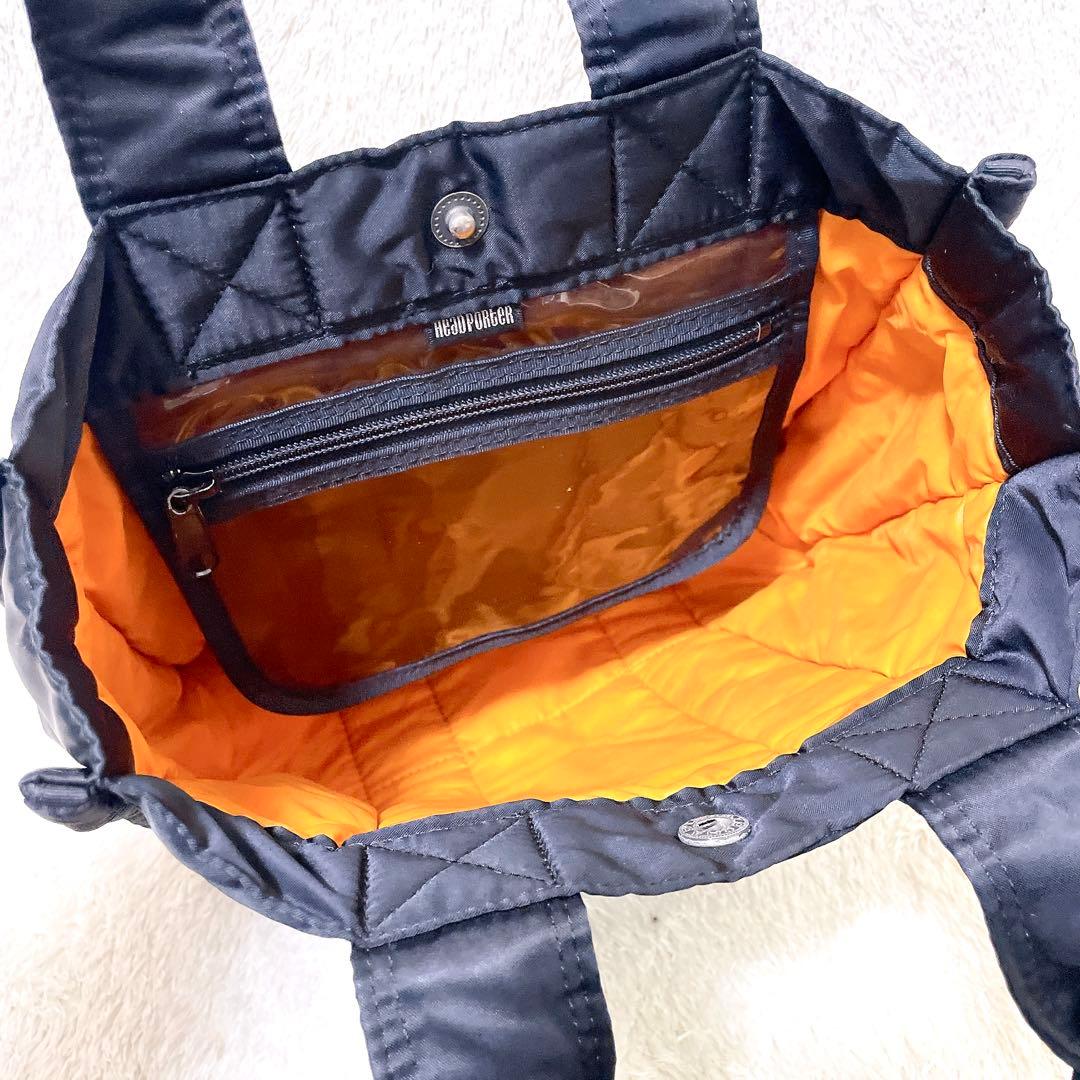 ヘッドポーター タンカー ハンドバッグ ミニトートバッグ ナイロン ブラック