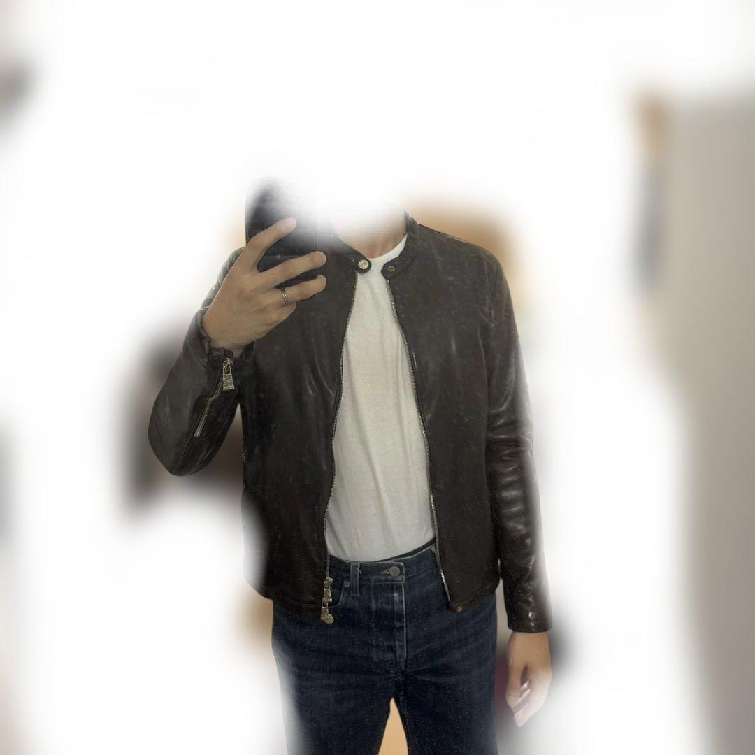 delan デラン　ダークブラウン シングルライダース