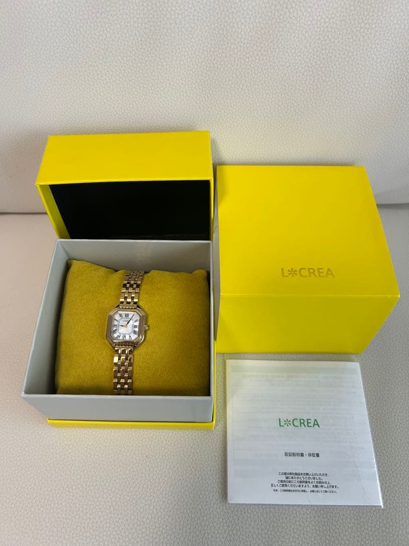 ルクレア　LCREA 腕時計　ソーラー
