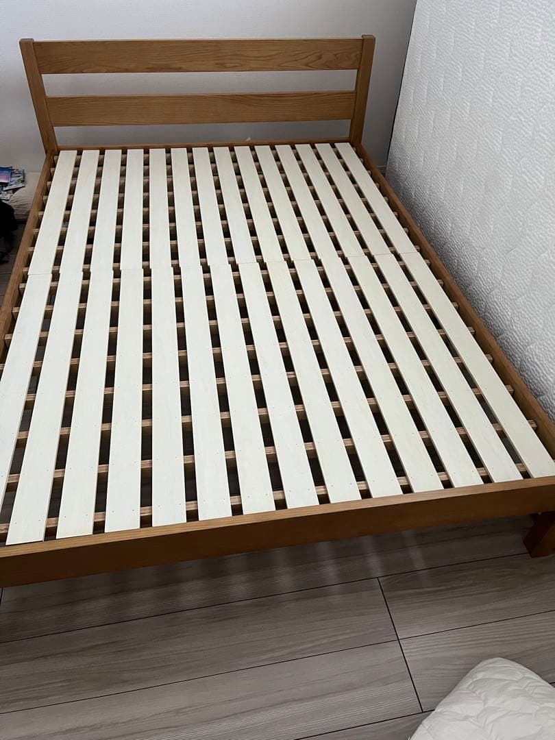 無印良品　ベッドフレーム　ダブル