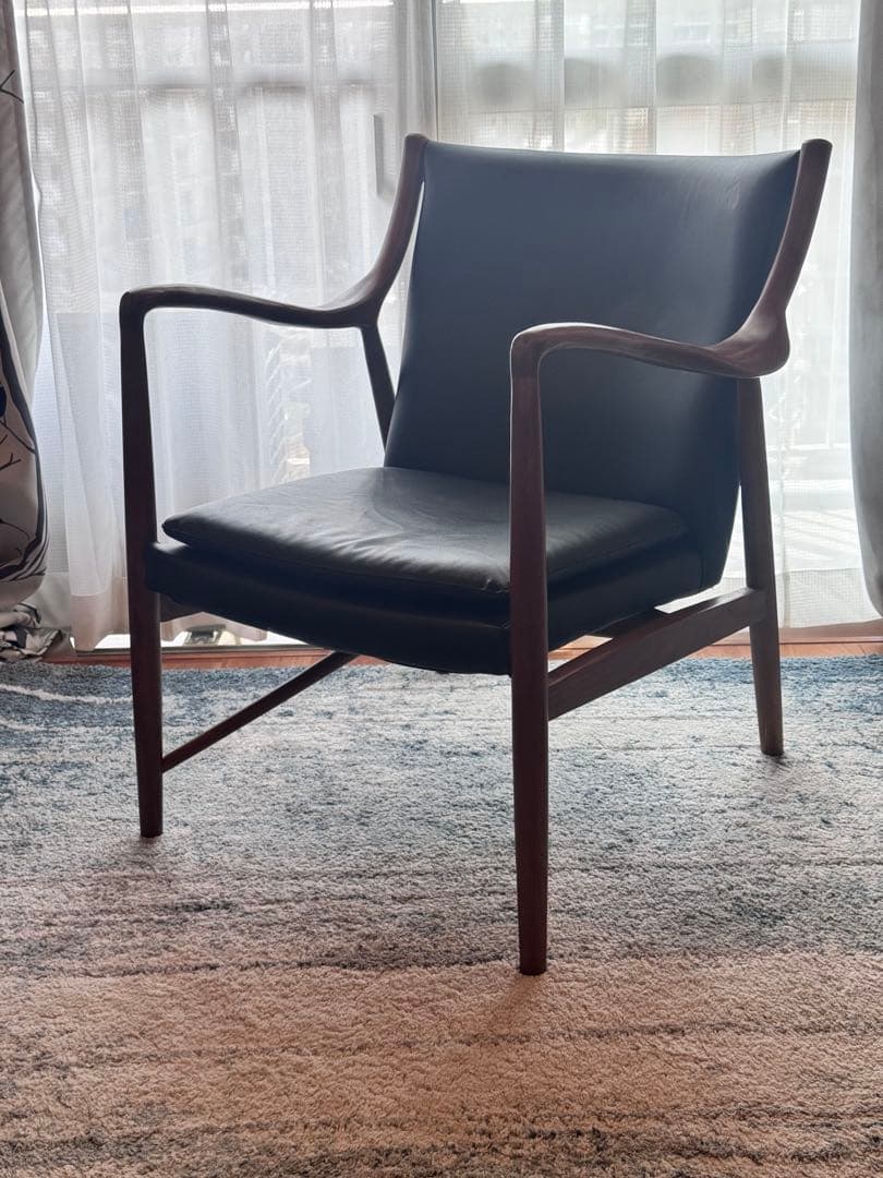 s*i様 フィンユール　イージーチェア　no.45　リプロダクト　ラウンジチェア