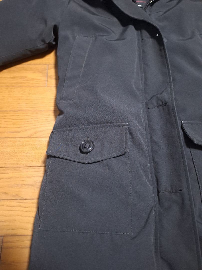 カナダグース　ブロンテ　レディースM　ブラック