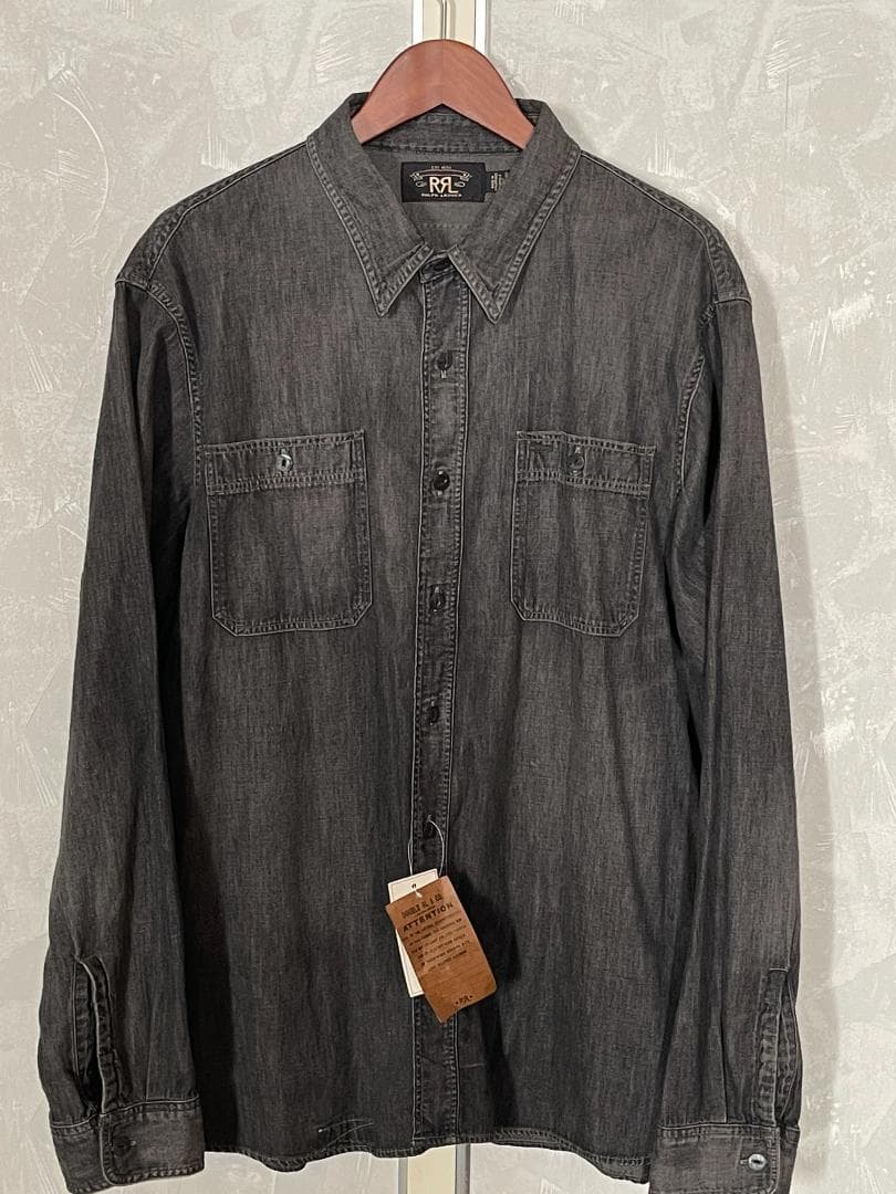 新品 RRL デニムシャツ L キムタク グランメゾン東京 パリ 木村拓哉