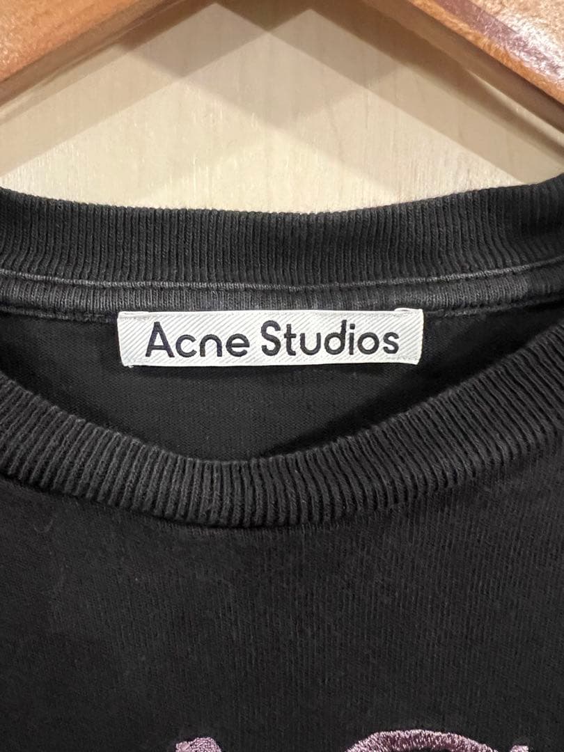 Acne Studios ロゴ刺繍Tシャツ サイズS