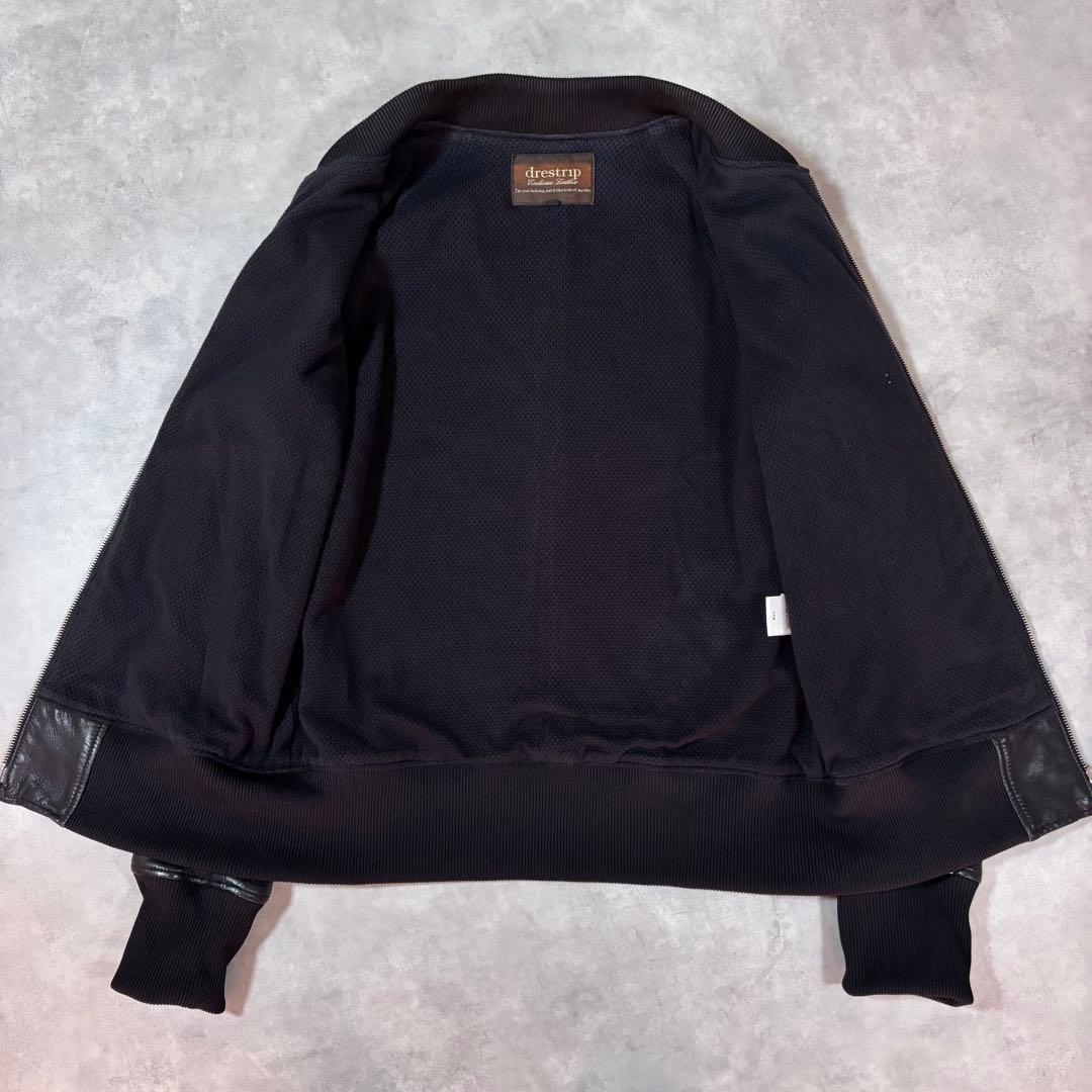 drestrip ドレストリップ ディアスキン レザートラックジャケット