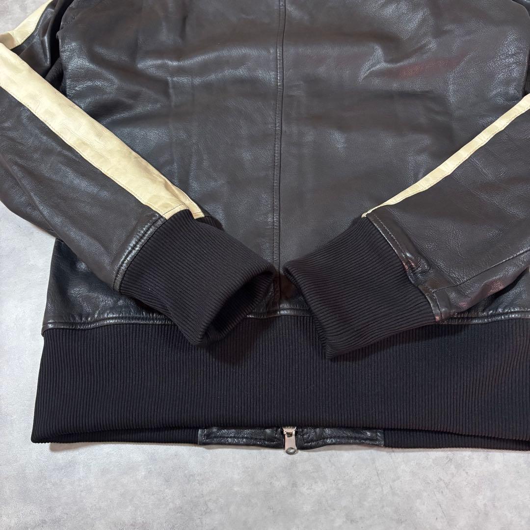 drestrip ドレストリップ ディアスキン レザートラックジャケット