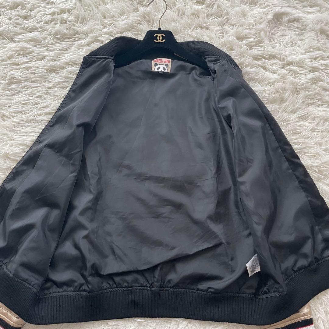 PANDIESTA JAPAN 刺繍　パンダ　スカジャン　ライダース