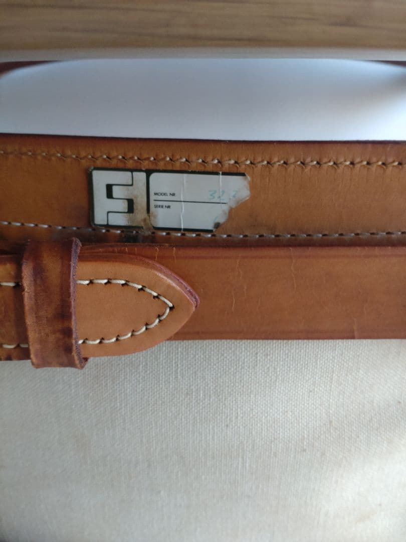 スパニッシュチェア モーエンセン フレデリシア ビンテージ ヌメ革 オーク