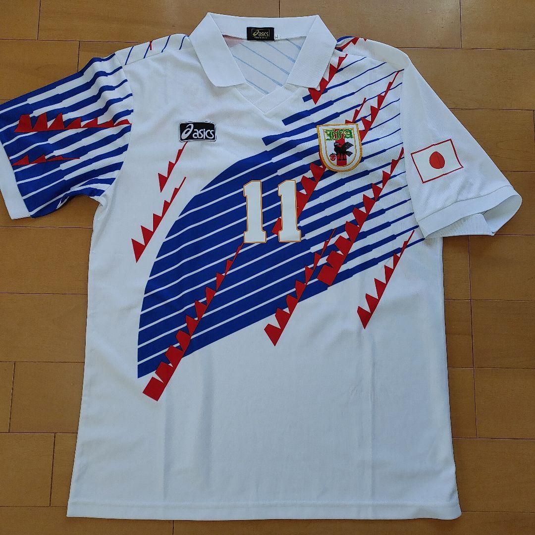 日本代表A　９４#11KAZU　半袖XＬサイズ白色