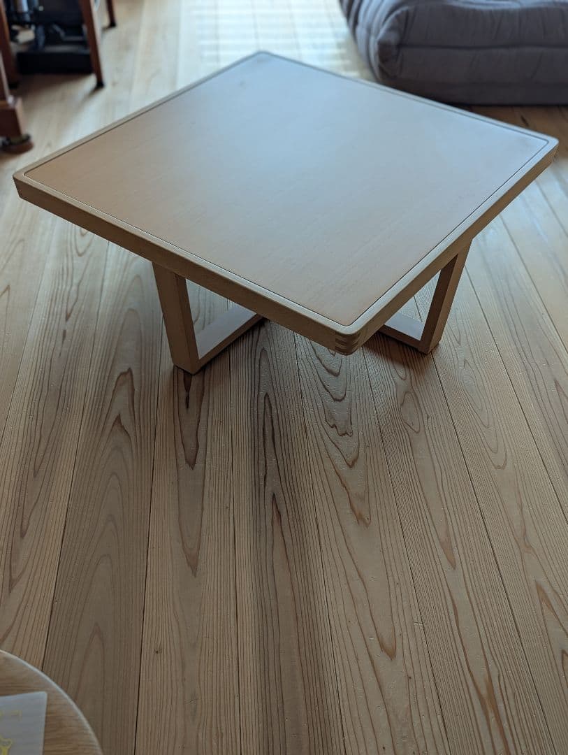 【マルニ木工】ローテーブル　センター脚