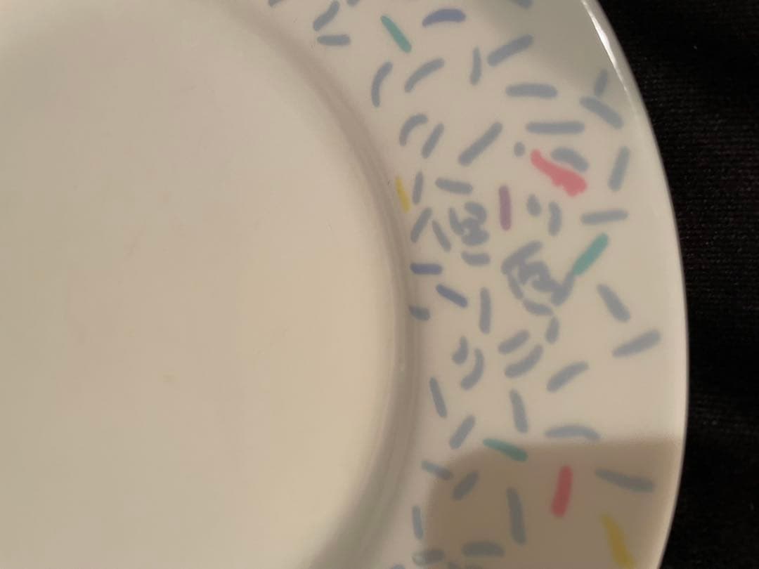 花柄皿 2枚セット 直径26cm