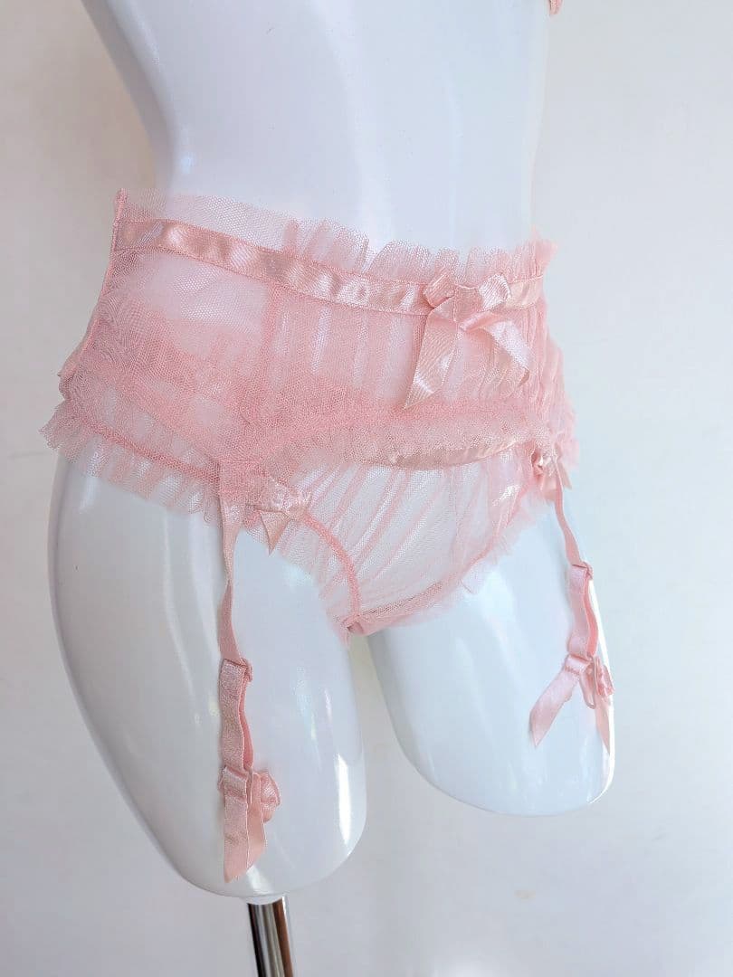 イギリス高級ランジェリー　CHARNOS　ブラ　タンガ　ガーターベルト　セット