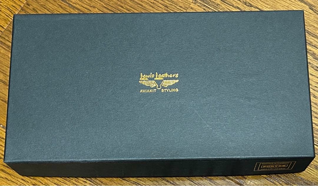 Lewis Leathers PORTER 長財布 レザー　ブラック