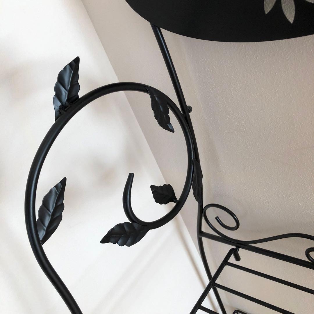 ウェルカムラック　アイアンラック　フラワーラック　カントリー雑貨　北欧風