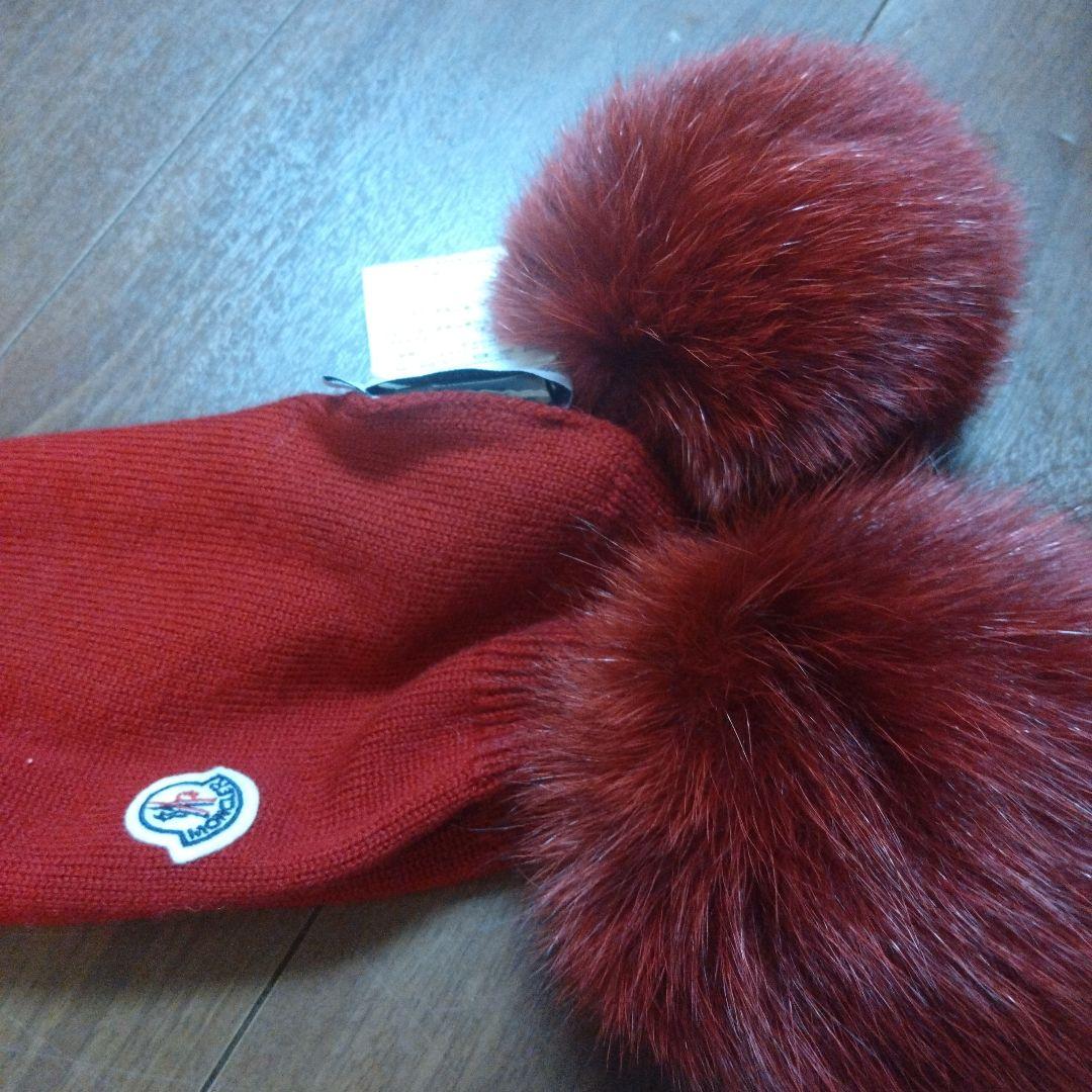 モンクレール　レディース　リアルファー付きマフラー