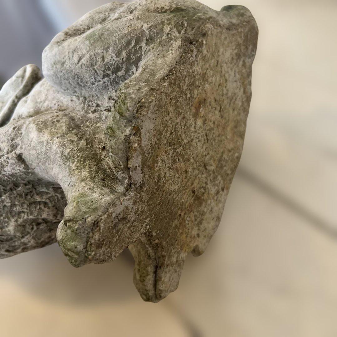 英国ガーデンオーナメントコンクリートウサギ