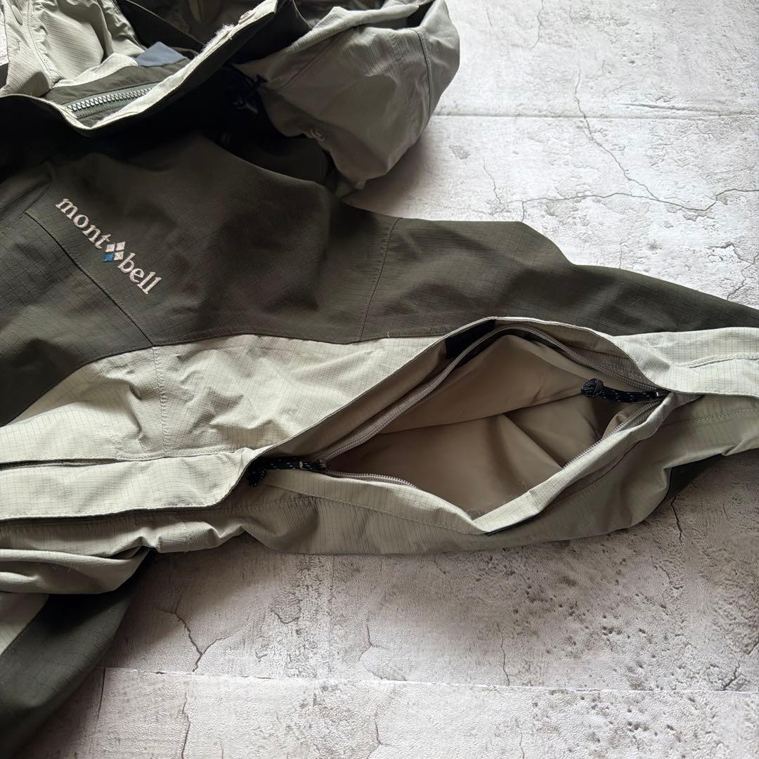 【希少廃盤品】モンベル フリースタイルパーカー　ゴアテックス XS