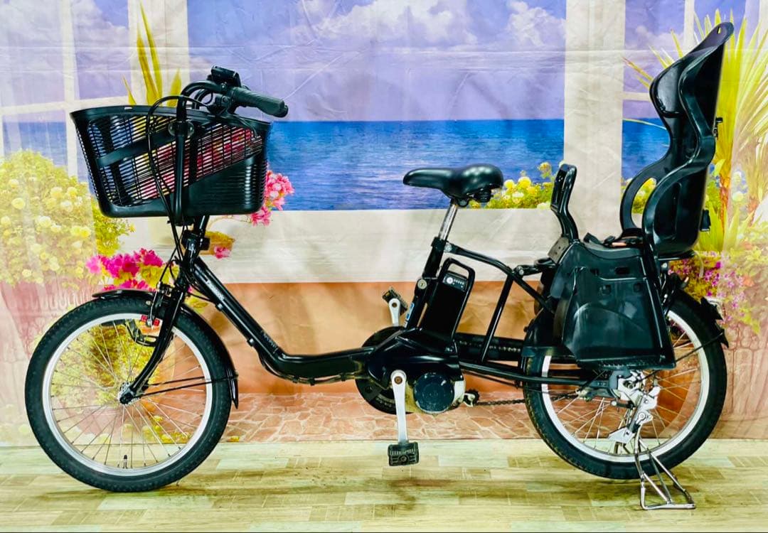 超特価！ギュット12AH⭐️パナソニック子供乗せ電動アシスト自転車Y2724