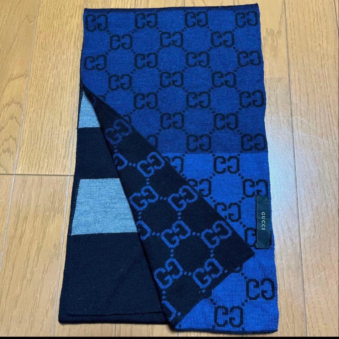 グッチ　GUCCIマフラー　メンズ