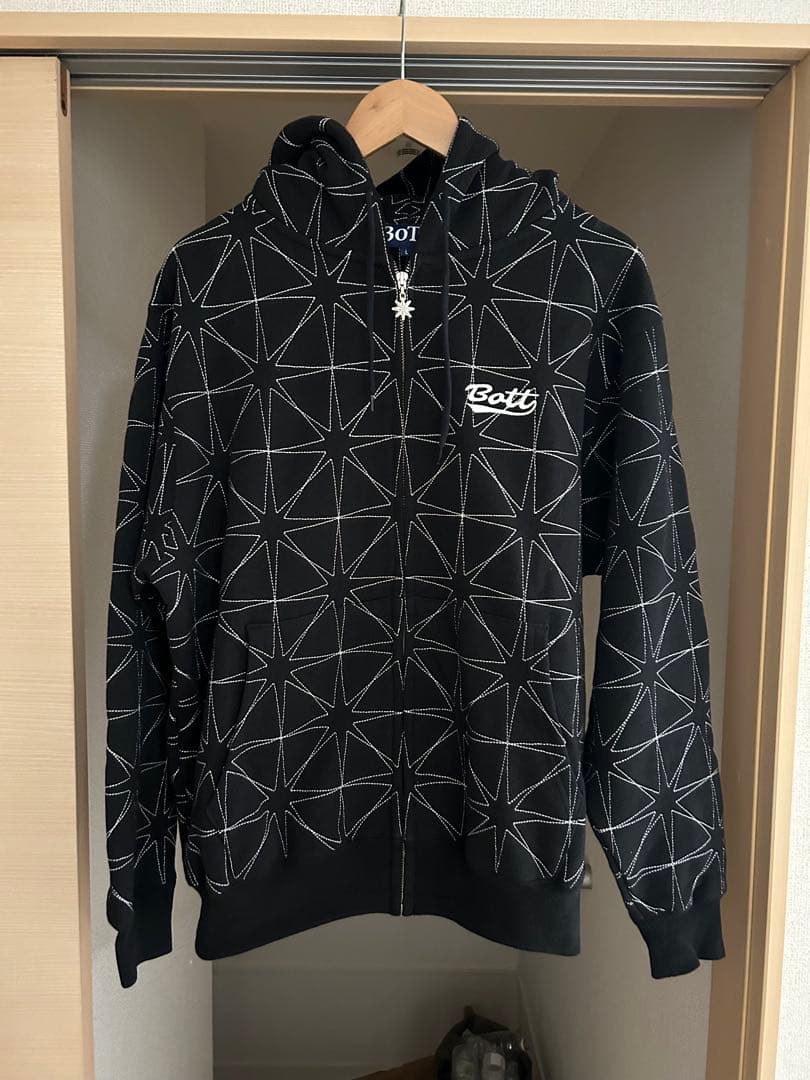 トップス BoTT SPARKLE STITCH ZIP HOODIE