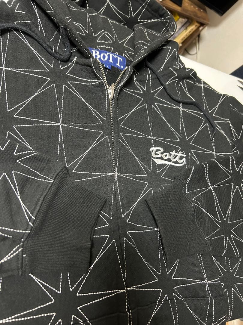 トップス BoTT SPARKLE STITCH ZIP HOODIE