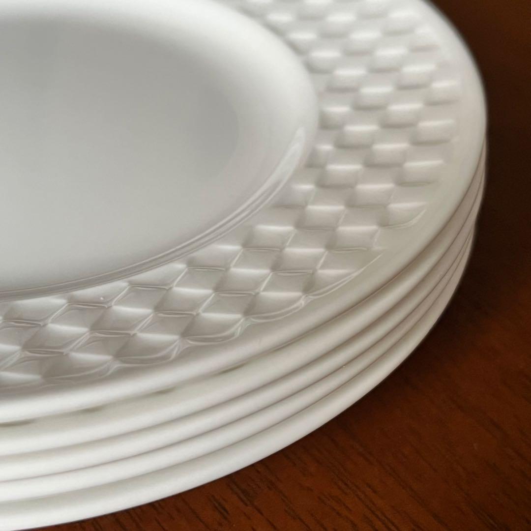 【美品】英国製　ウェッジウッド★ナイト＆デイ★パン・ケーキ皿　5枚