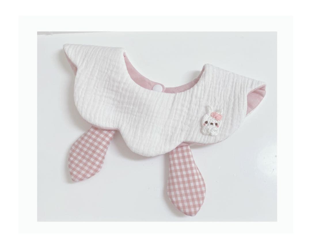 ハンドメイドスタイ　うさみみスタイ　感謝スタイ