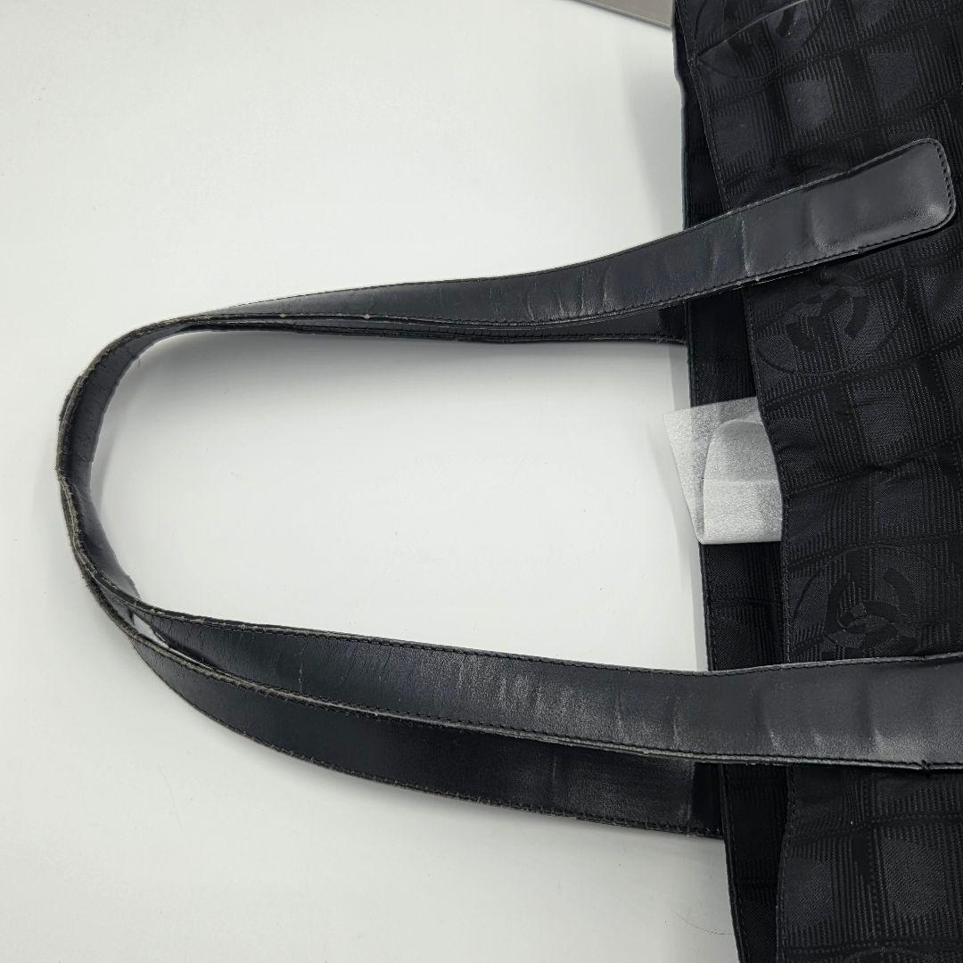 【良品】シャネル　ニュートラベルライン　GM トートバッグ　ナイロン　黒