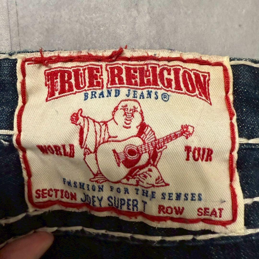✴️トゥルーレリジョン　希少　00s　製USA　極太白ステッチ　W24