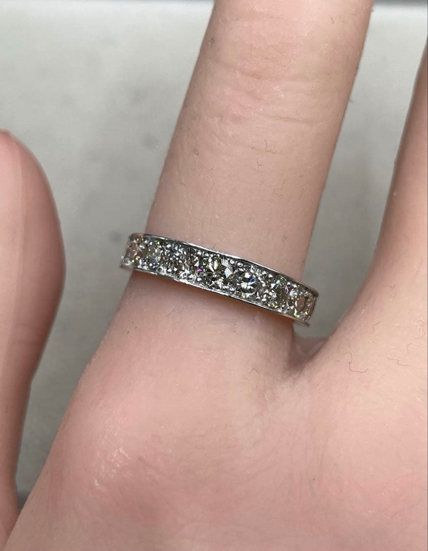 専用JA144★高級 ダイヤモンド1ct pt950 エタニティ リング