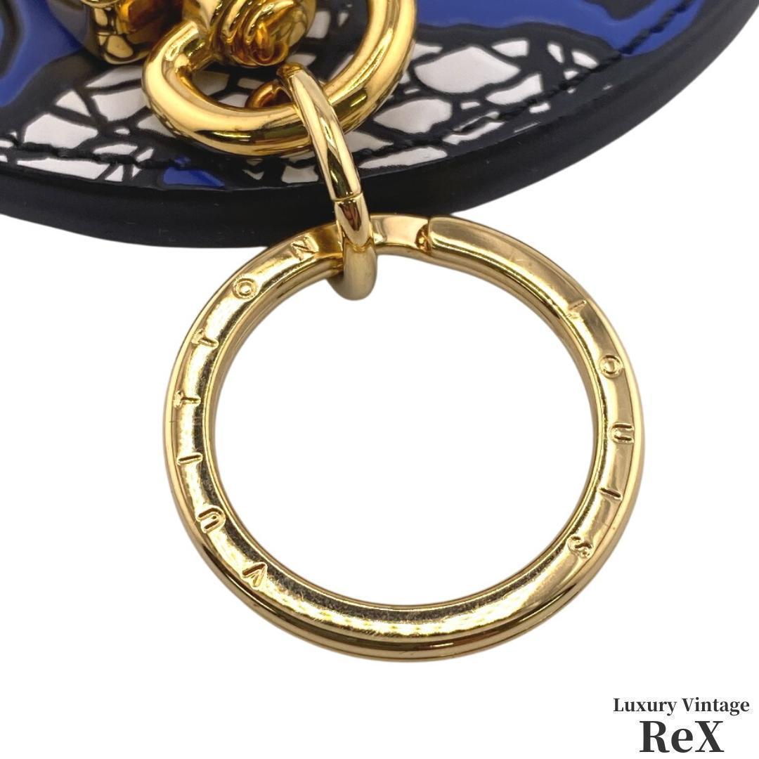 【未使用品級】ルイヴィトン ポルトクレフラワーレース チャーム キーホルダー
