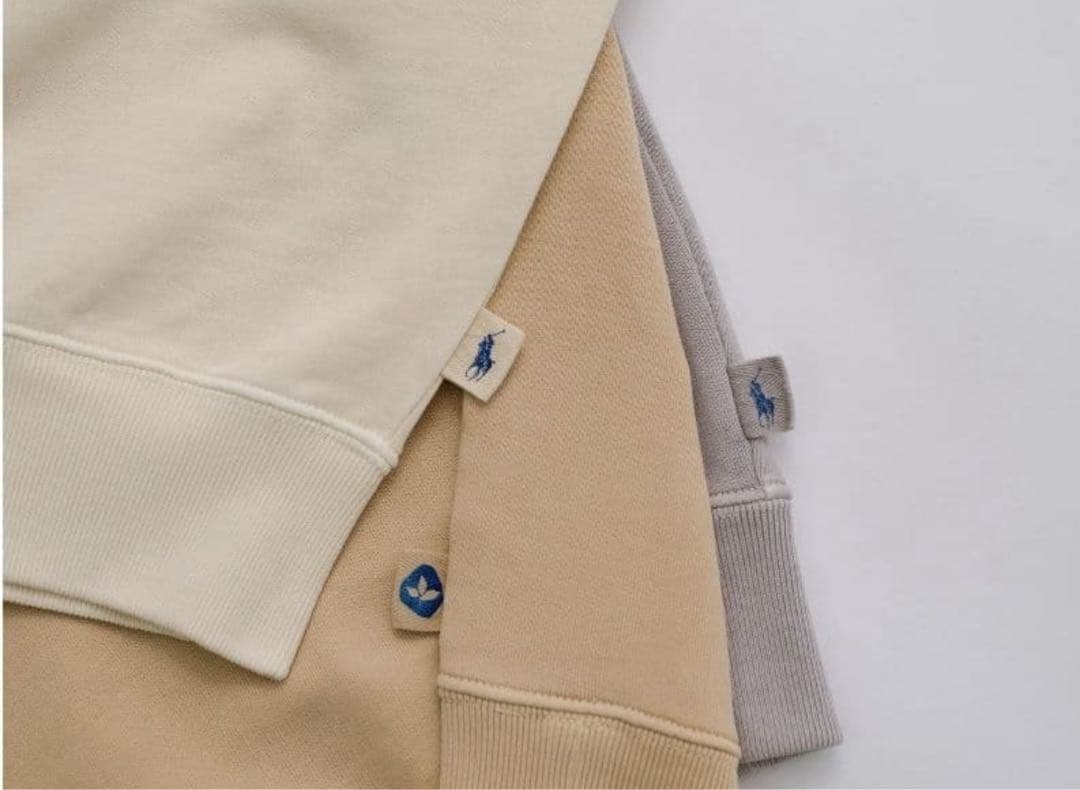 ロンハーマン✖️ポロラルフローレン オーガニックコットンスウェット Ｌ