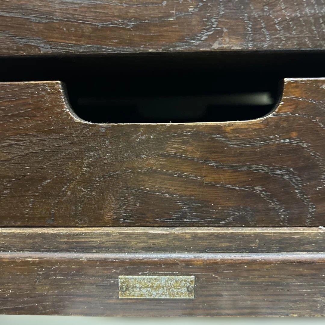 アンティーク　昭和レトロ　大正ロマン　小引き出し　実物3枚目のお写真に近いお色