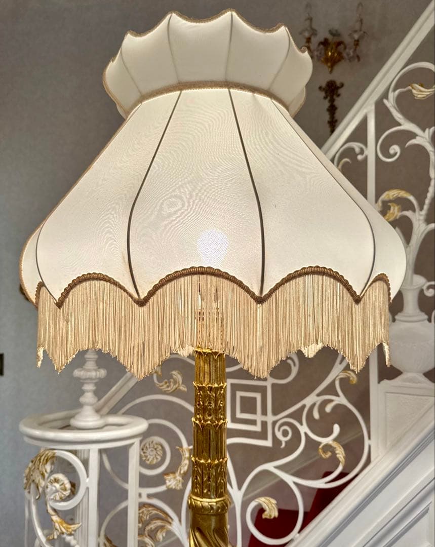 シリック 高さ200cm SILIK イタリア フロアランプ金箔 ゴールド