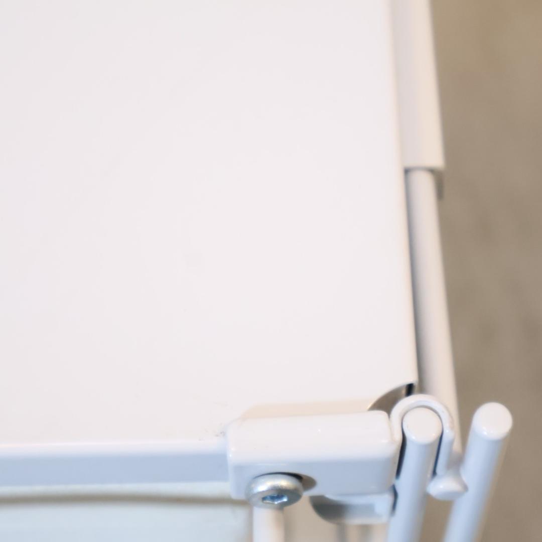 無印良品 MUJI スチール4段 帆布バスケット付き ユニットシェルフ チェスト