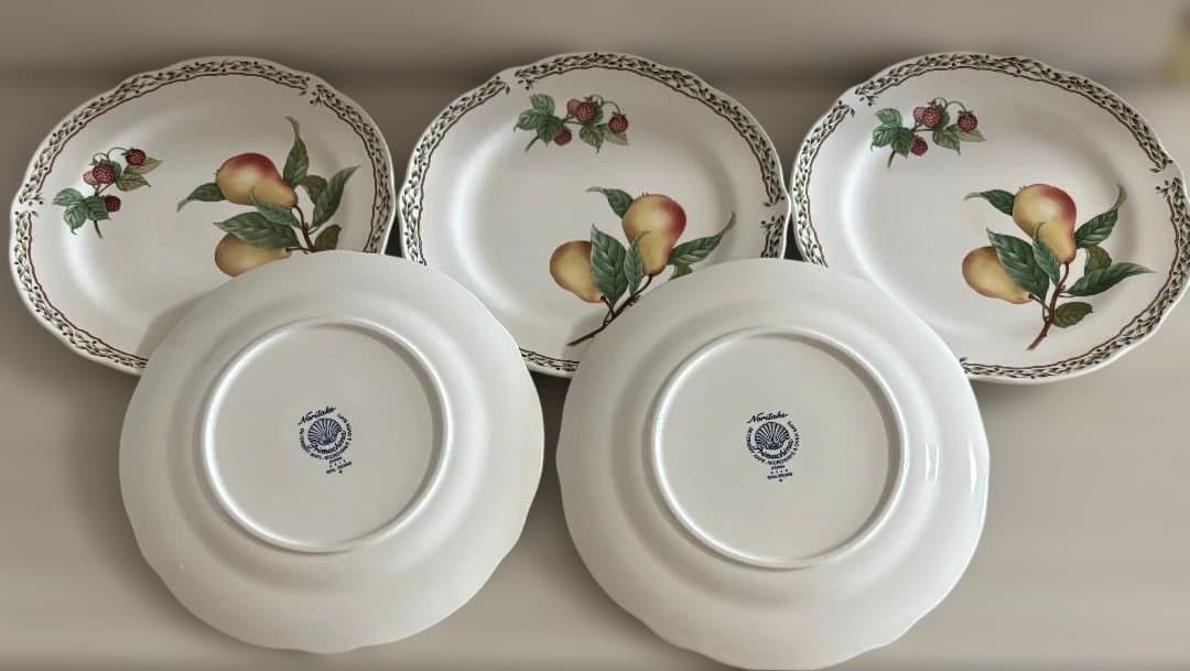ノリタケロイヤルオーチャード果物デザインプレート5枚セット
