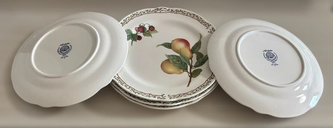 ノリタケロイヤルオーチャード果物デザインプレート5枚セット