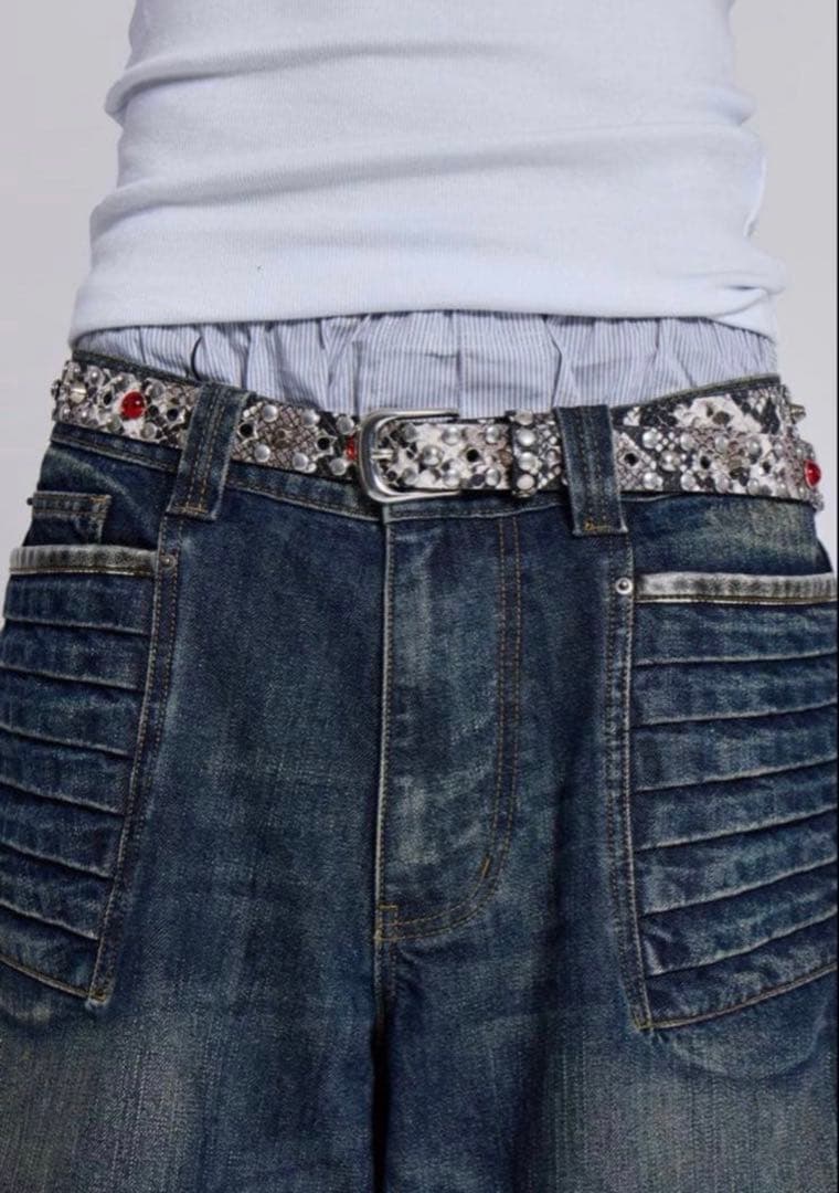 JADED LONDON Mamba Belt スネークスタースタッズベルト新品