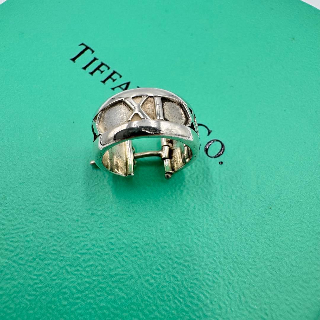 Tiffany&co アトラスピアス ワイド フープ 片耳 シルバーユニセックス