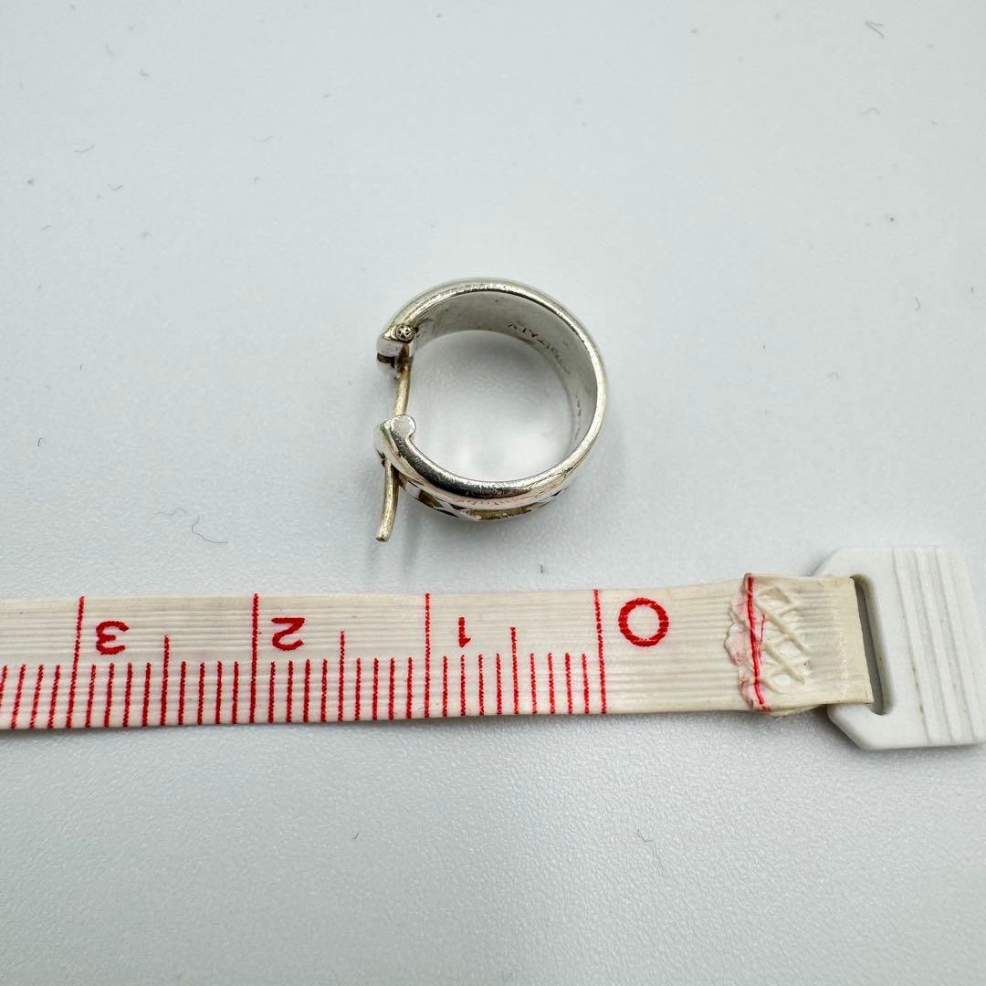 Tiffany&co アトラスピアス ワイド フープ 片耳 シルバーユニセックス