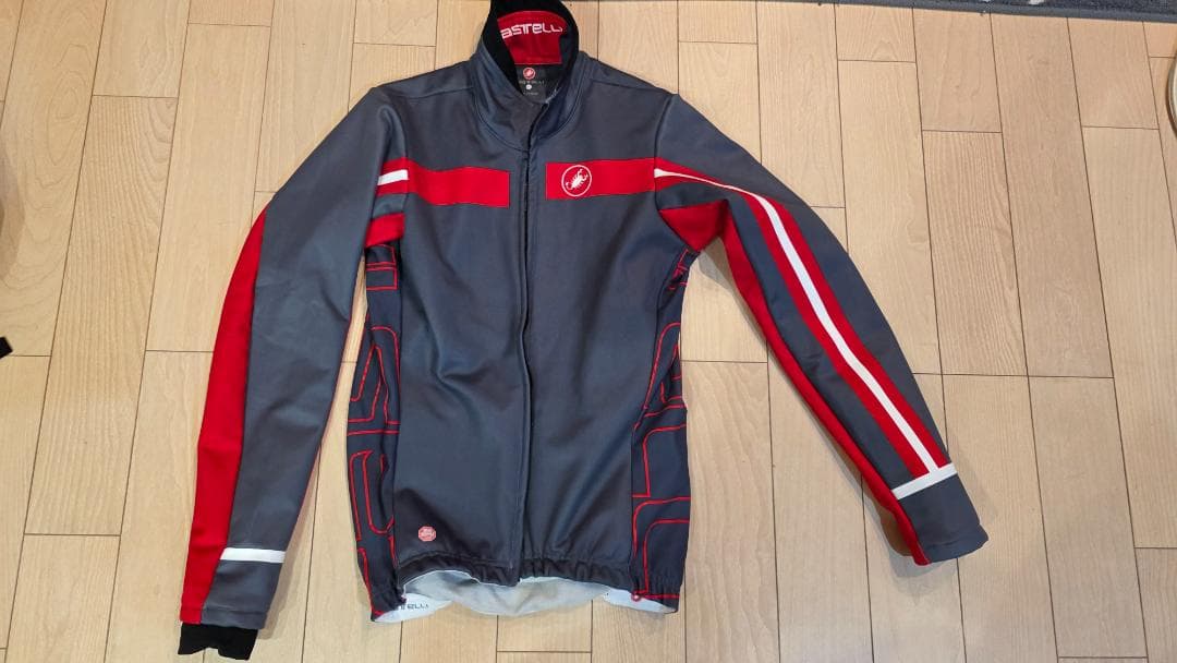 カステリ Castelli フリー3ジャケット サイズM 防風 冬用
