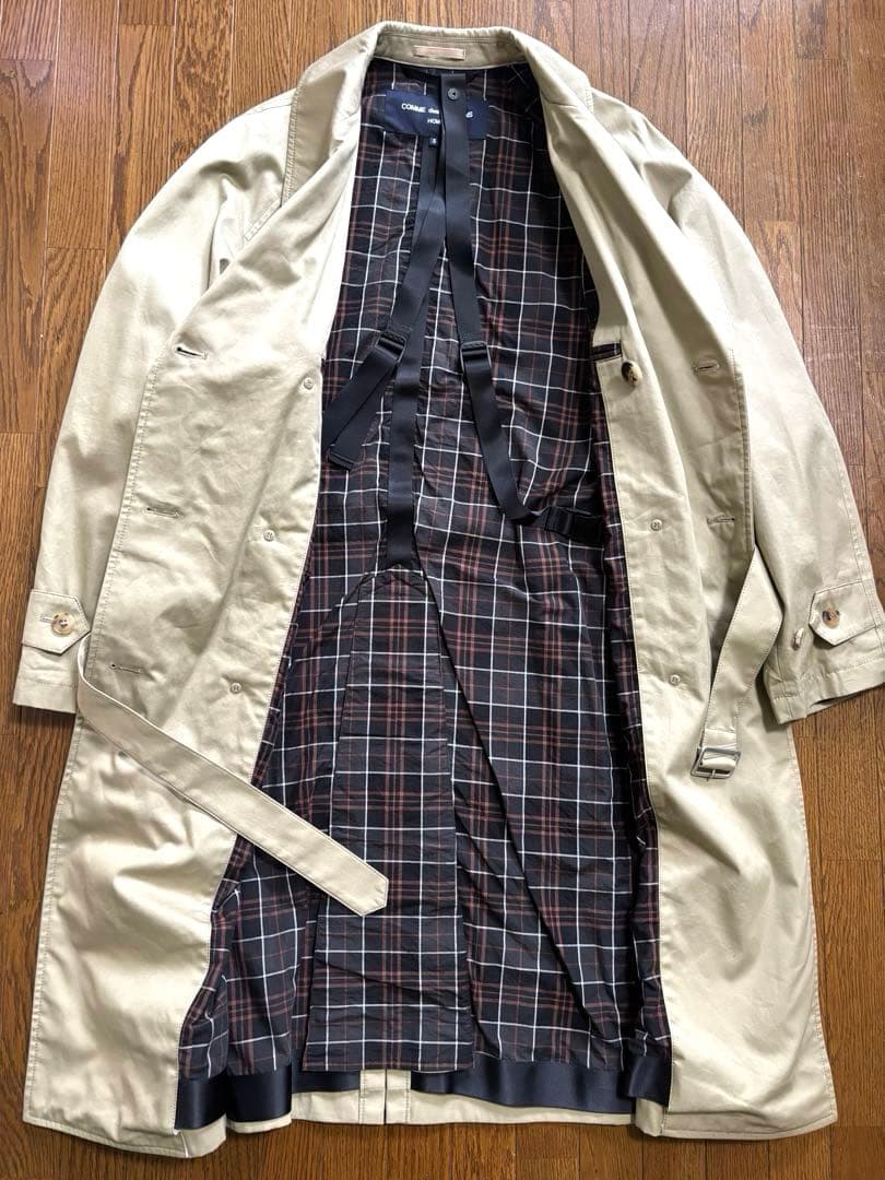 美品 コムデギャルソンオム コムデギャルソンオムコート コムデギャルソンコート