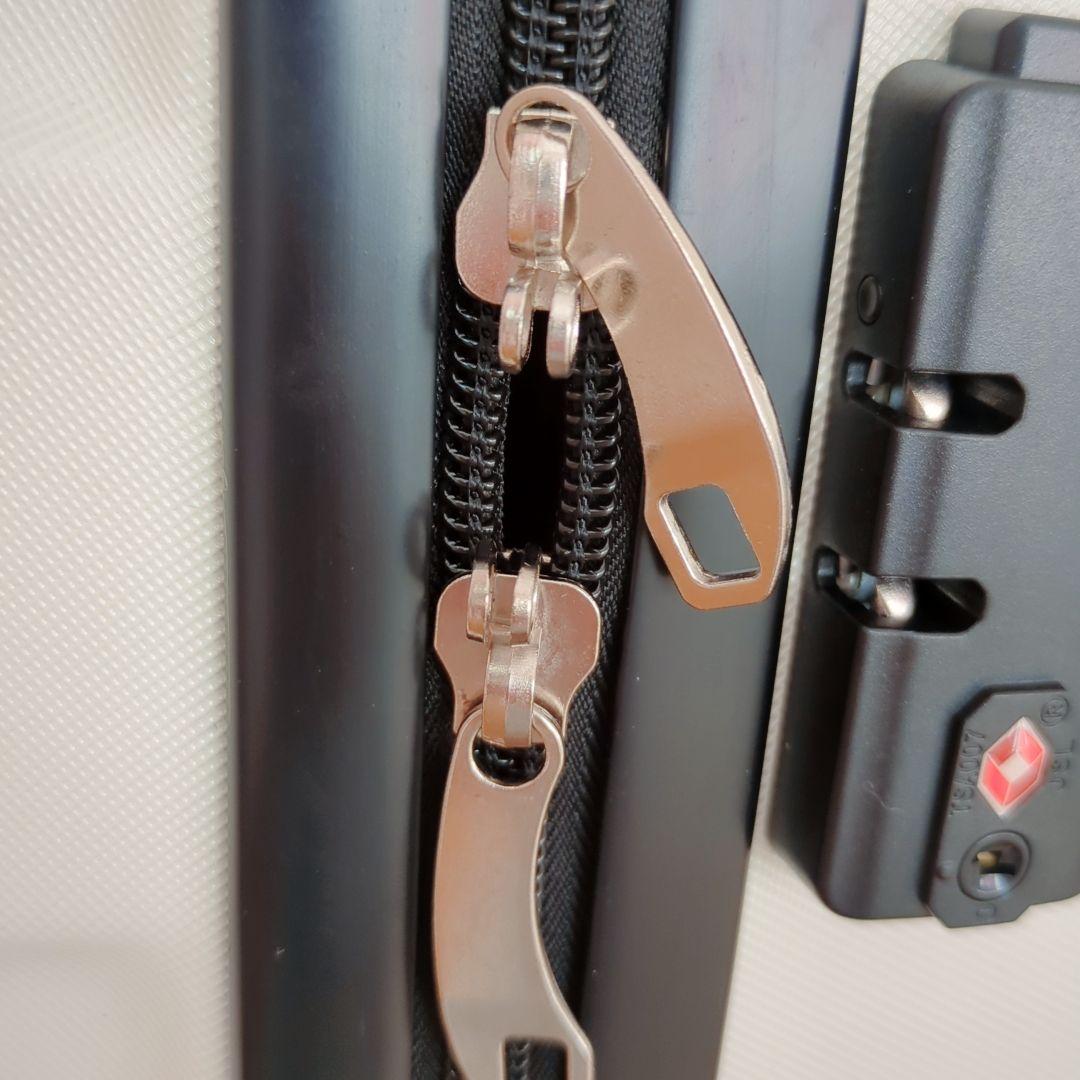 スーツケース キャリーケース キャリーバッグ 超軽量 大型 静音 Lサイズ 白