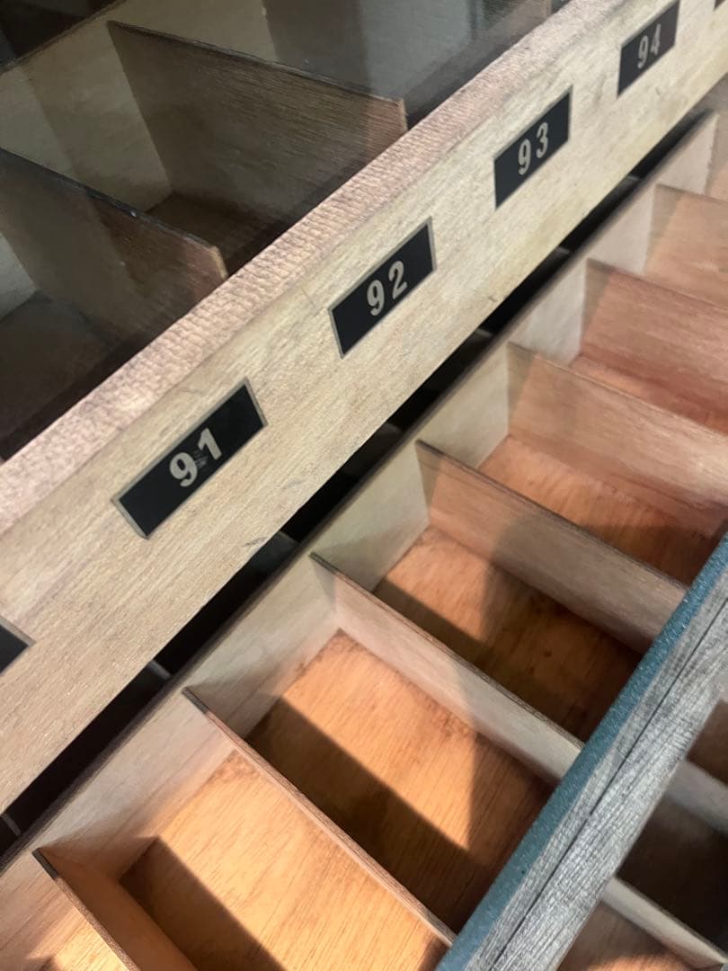 ミシン糸ケース 収納棚 昭和レトロ 特大 インテリア アンティーク 当時物